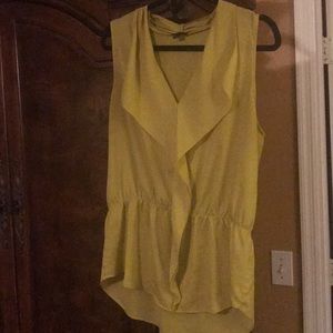 Ann Taylor Ruffle top size 12.